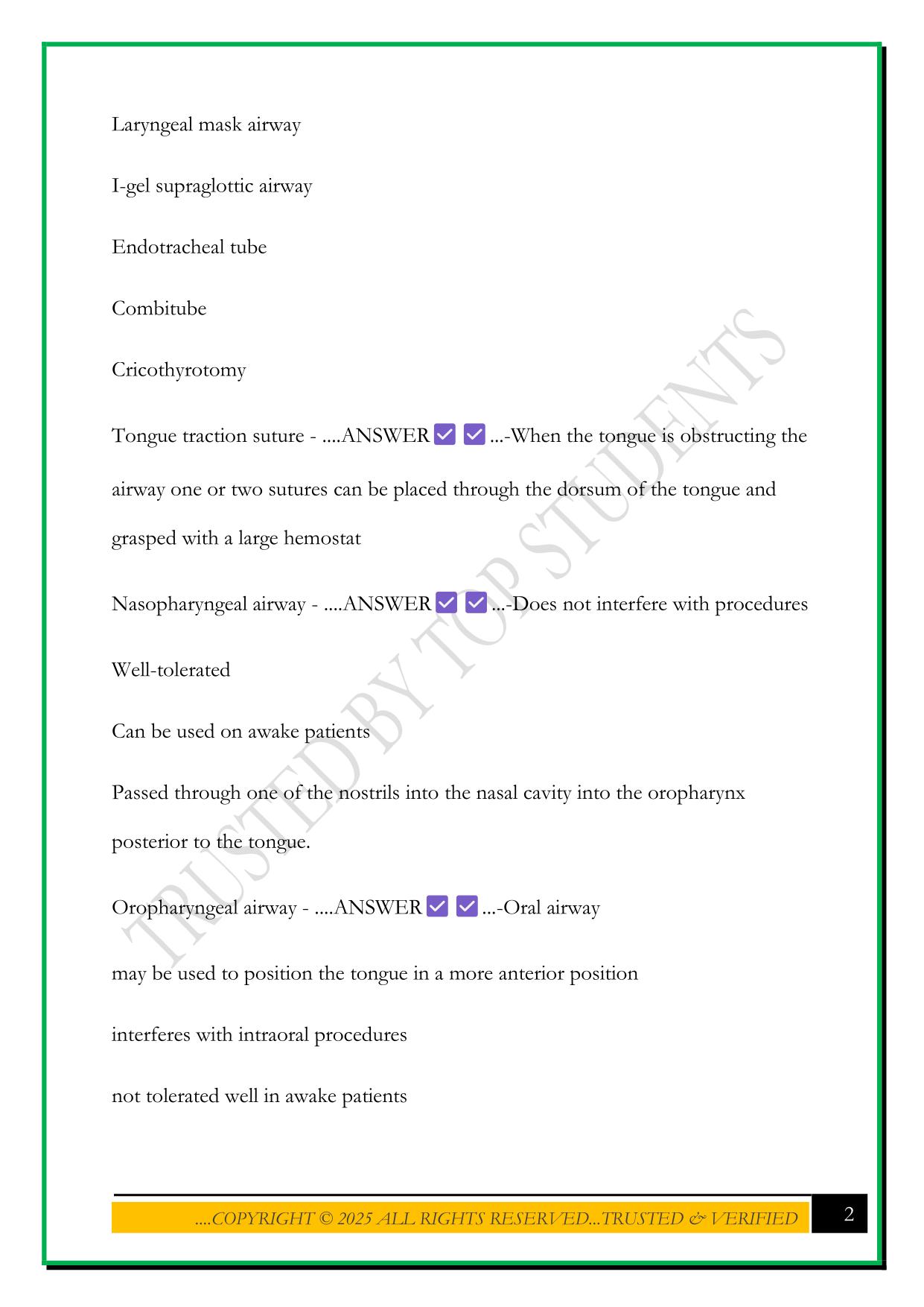 DAANCE MODULE 4 EXAM 2025 QUESTIONS AND ANSWERS
