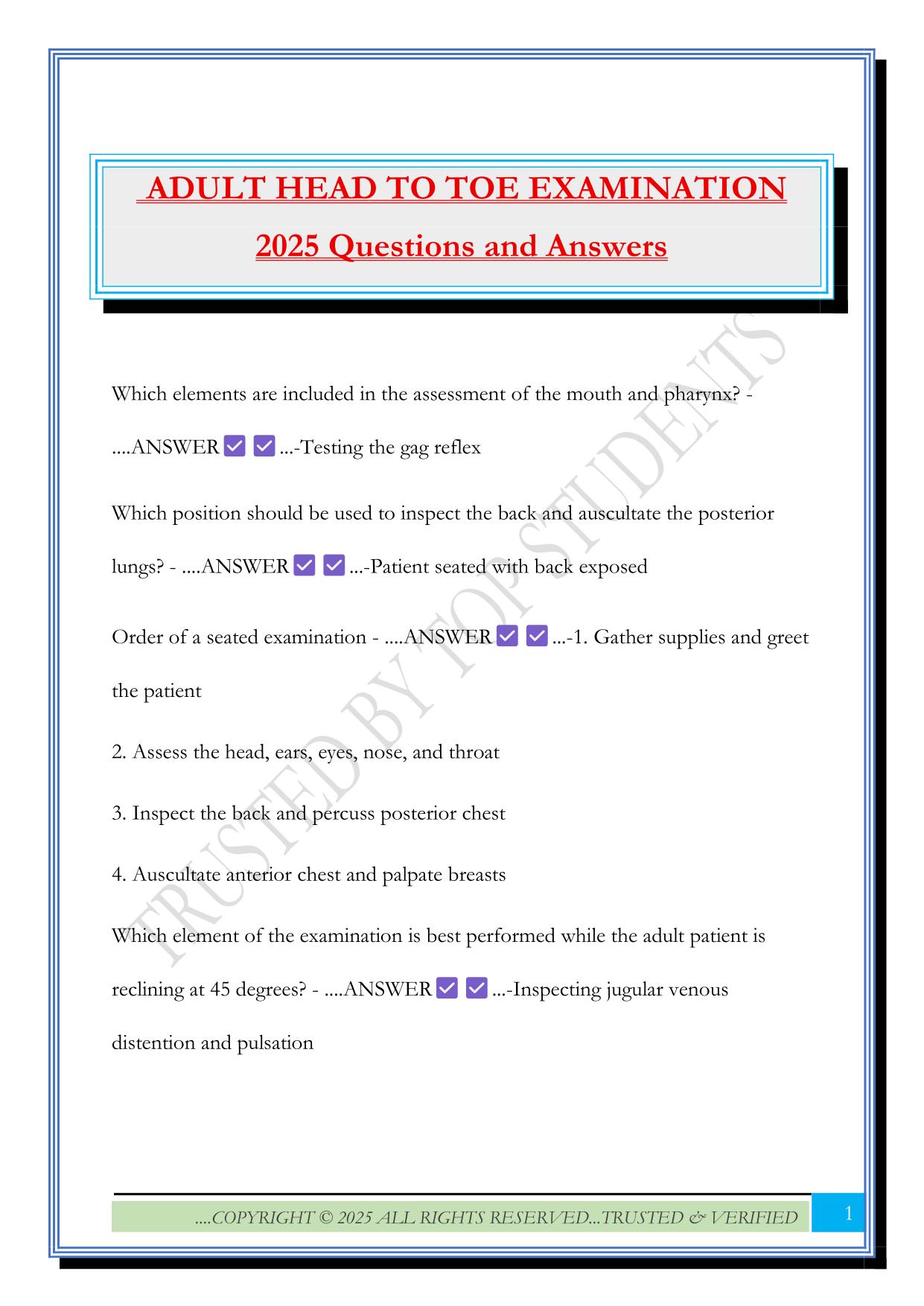 ATI Fall 2025 Bundled Exams Questions and Answers |100% Pass |Verified and Updated