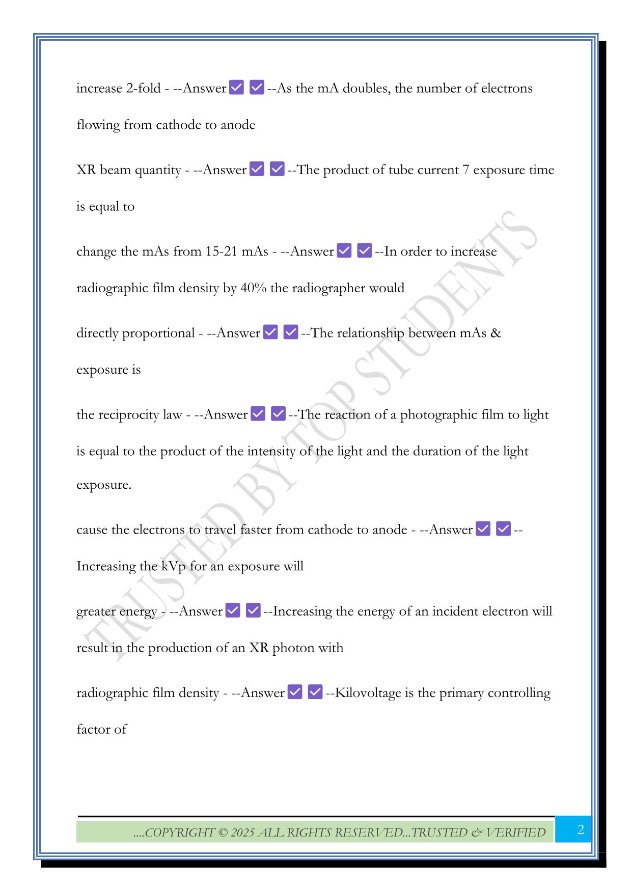 LMRT Core Review 2025 Questions and Answers