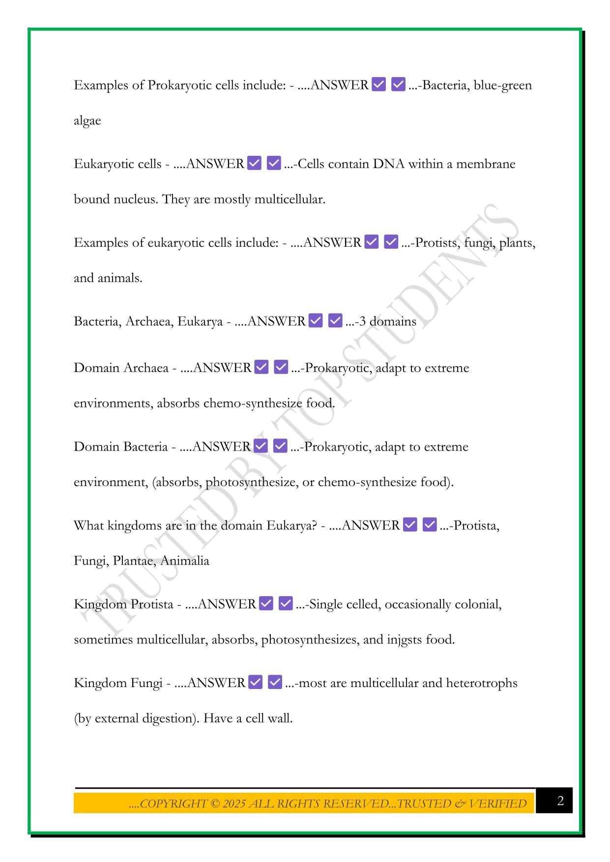 NATS 1675 EXAM 1 2025 QUESTIONS AND ANSWERS