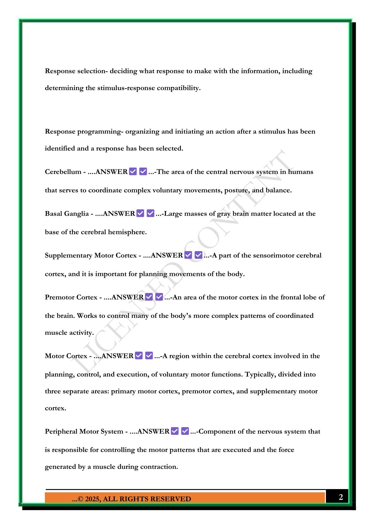 P212 EXAM 4 REVIEW 2025 QUESTIONS AND ANSWERS
