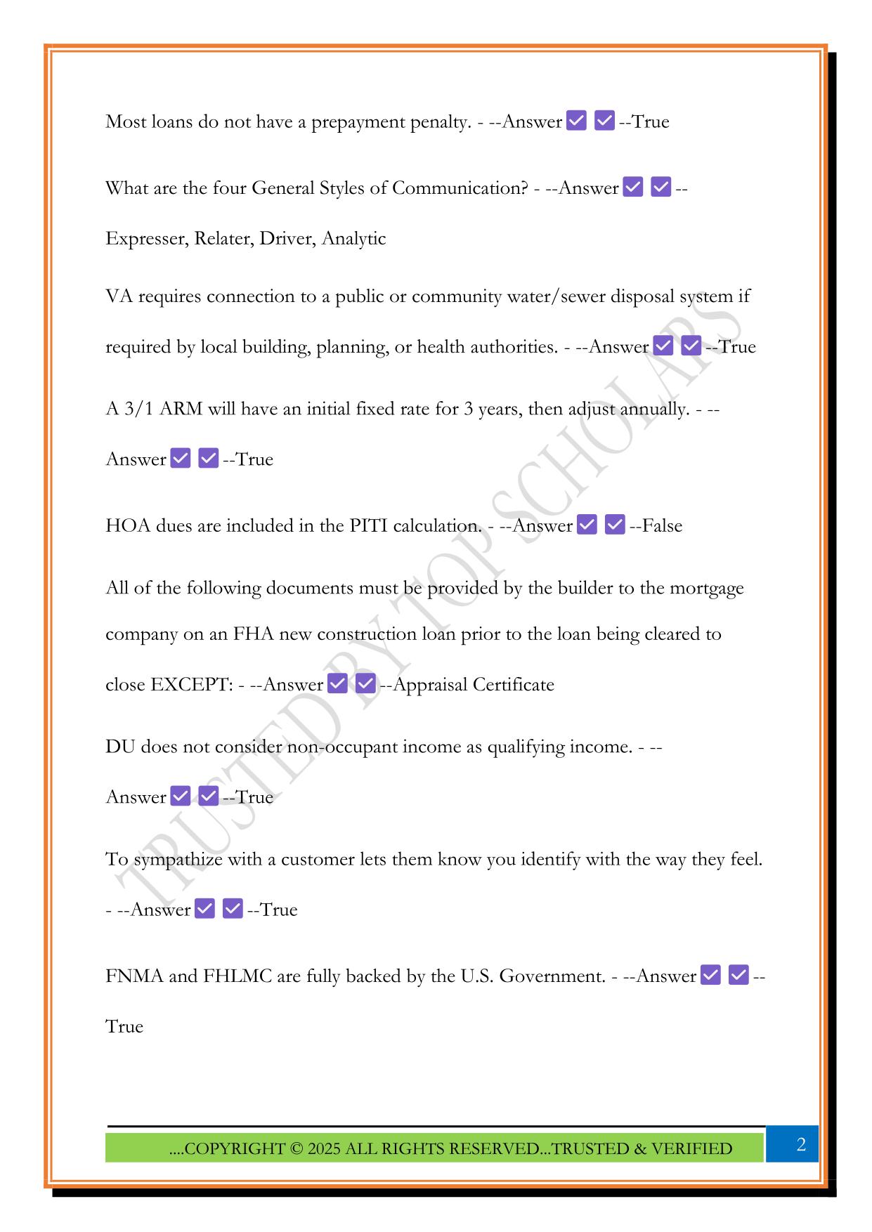Xinnix SOAR Mock Exam 2025 Questions and Answers