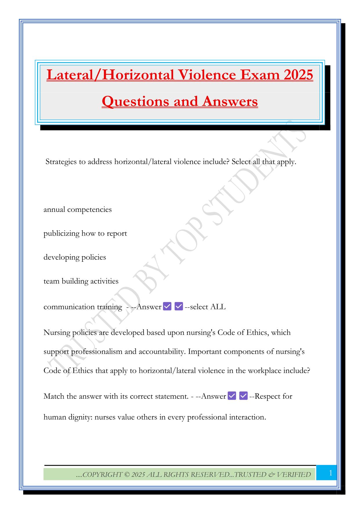 ATI Renal and Urinary Fall 2025 Bundled Exams Questions and Answers |100% Pass |Verified and Updated