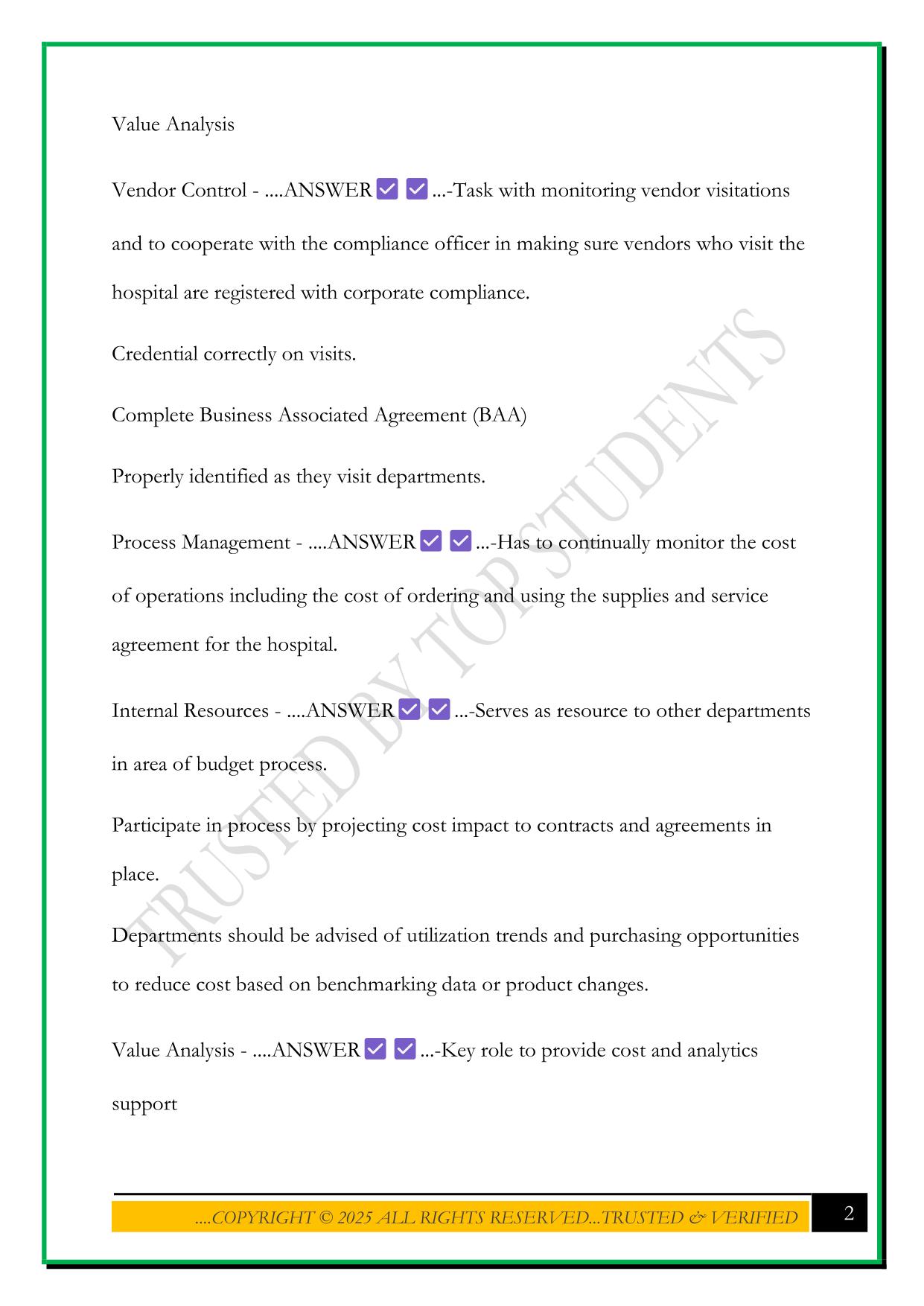 CMRP EXAM 2025 QUESTIONS AND ANSWERS