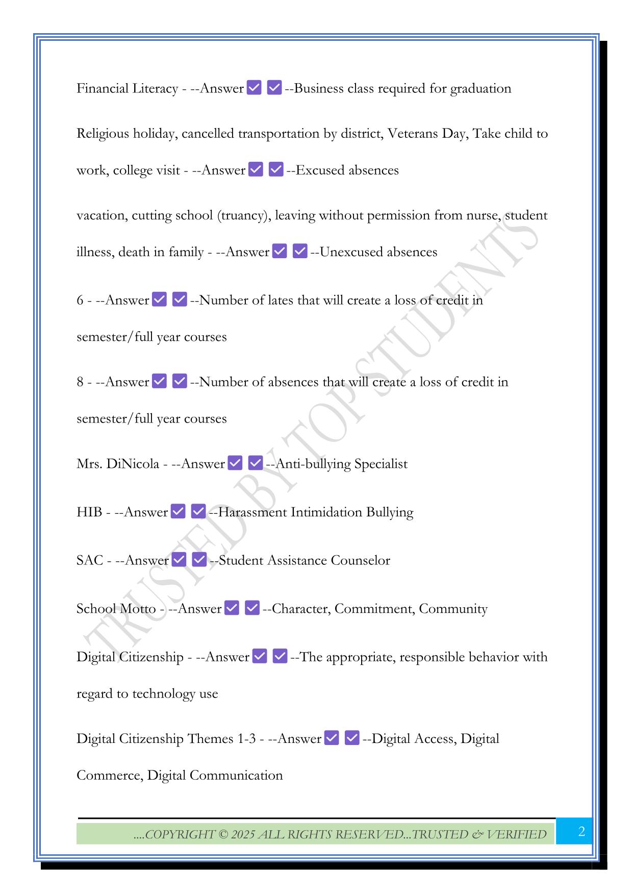 CCRA Final Exam Review A Exam 2025 Questions and Answers