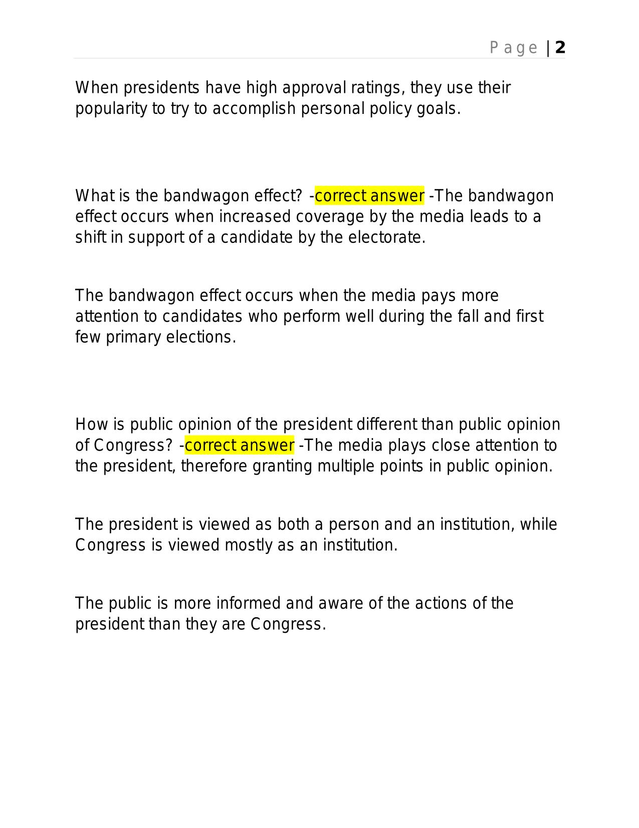 AMERICAN POLITICS AND THE US CONSTITUTION - C963 WGU 2025 BRAND NEW ACTUAL EXAM WITH ANSWERS.