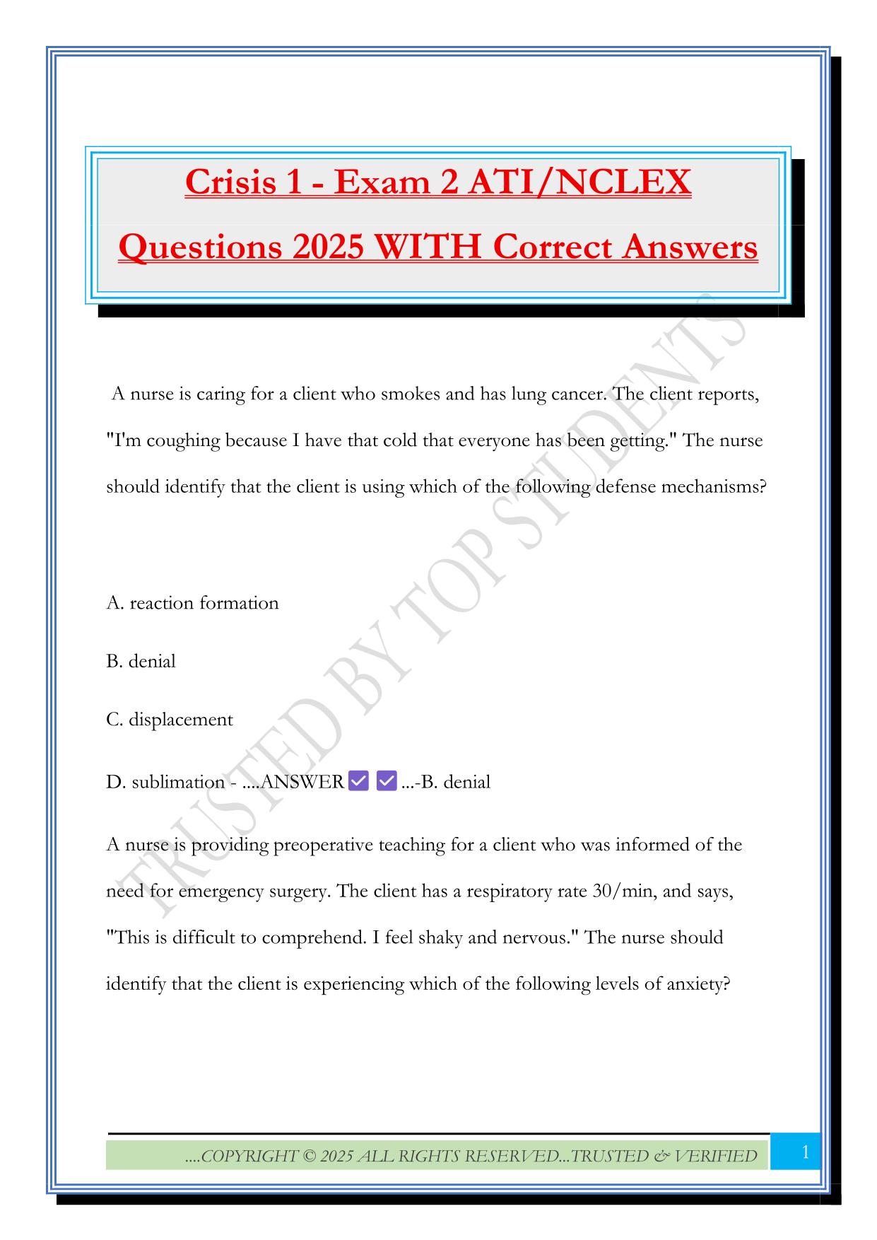 ATI Fall 2025 Bundled Exams Questions and Answers |100% Pass |Verified and Updated