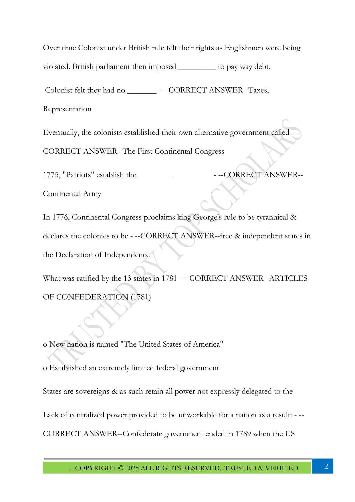 VA LETC LAW WEEK 3 Exam 2025 Questions and Answers