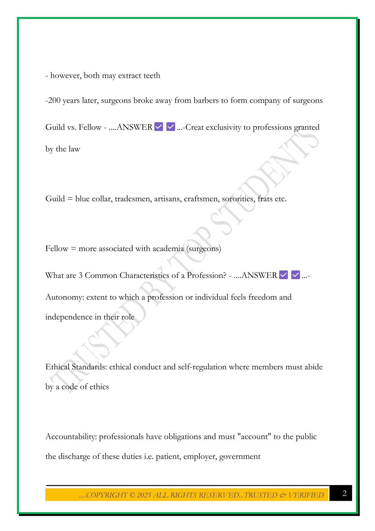 KNPE 400 MIDTERM 1 EXAM 2025 QUESTIONS AND ANSWERS