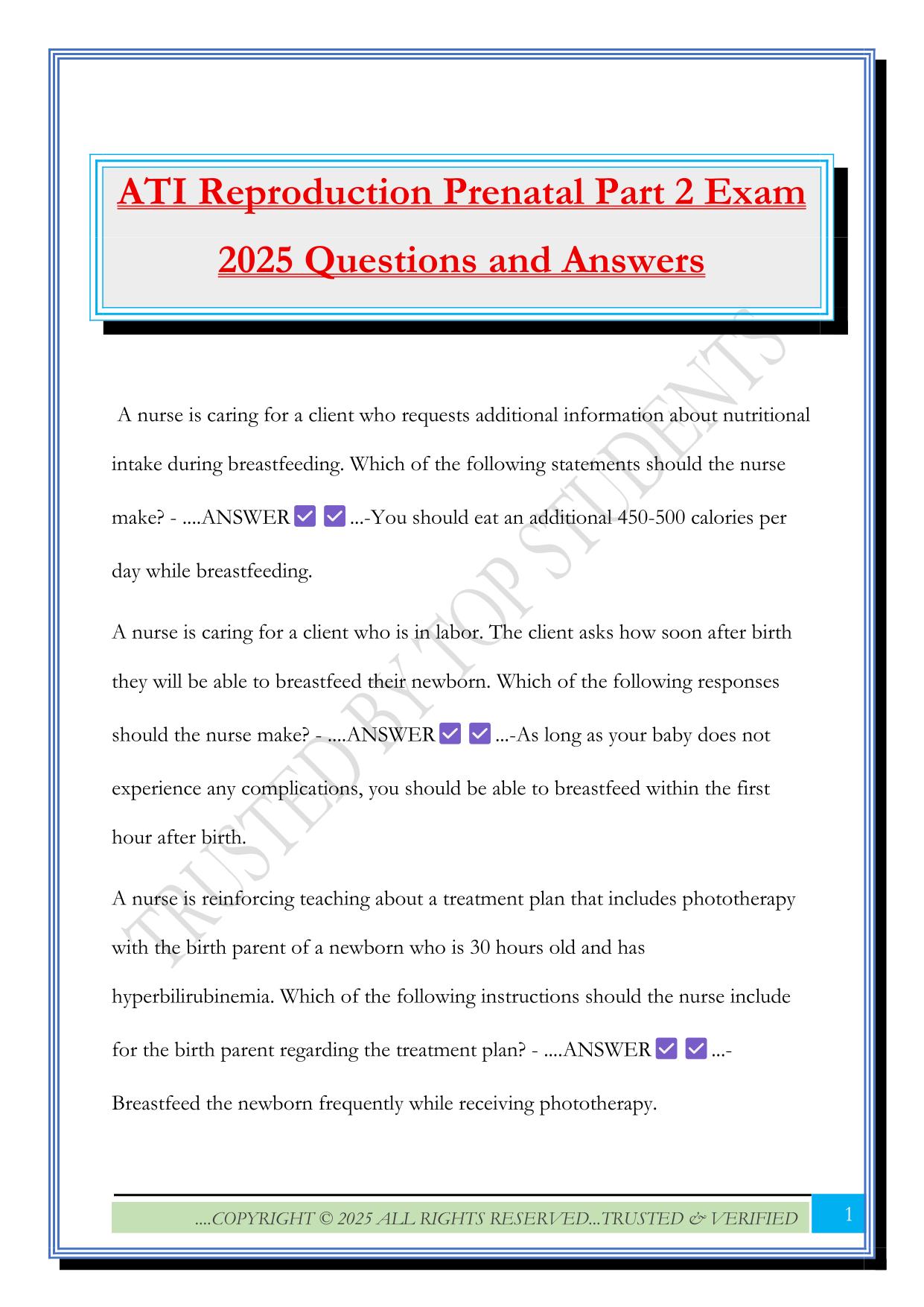 ATI Leadership Fall 2025 Bundled Exams Questions and Answers |100% Pass |Verified and Updated
