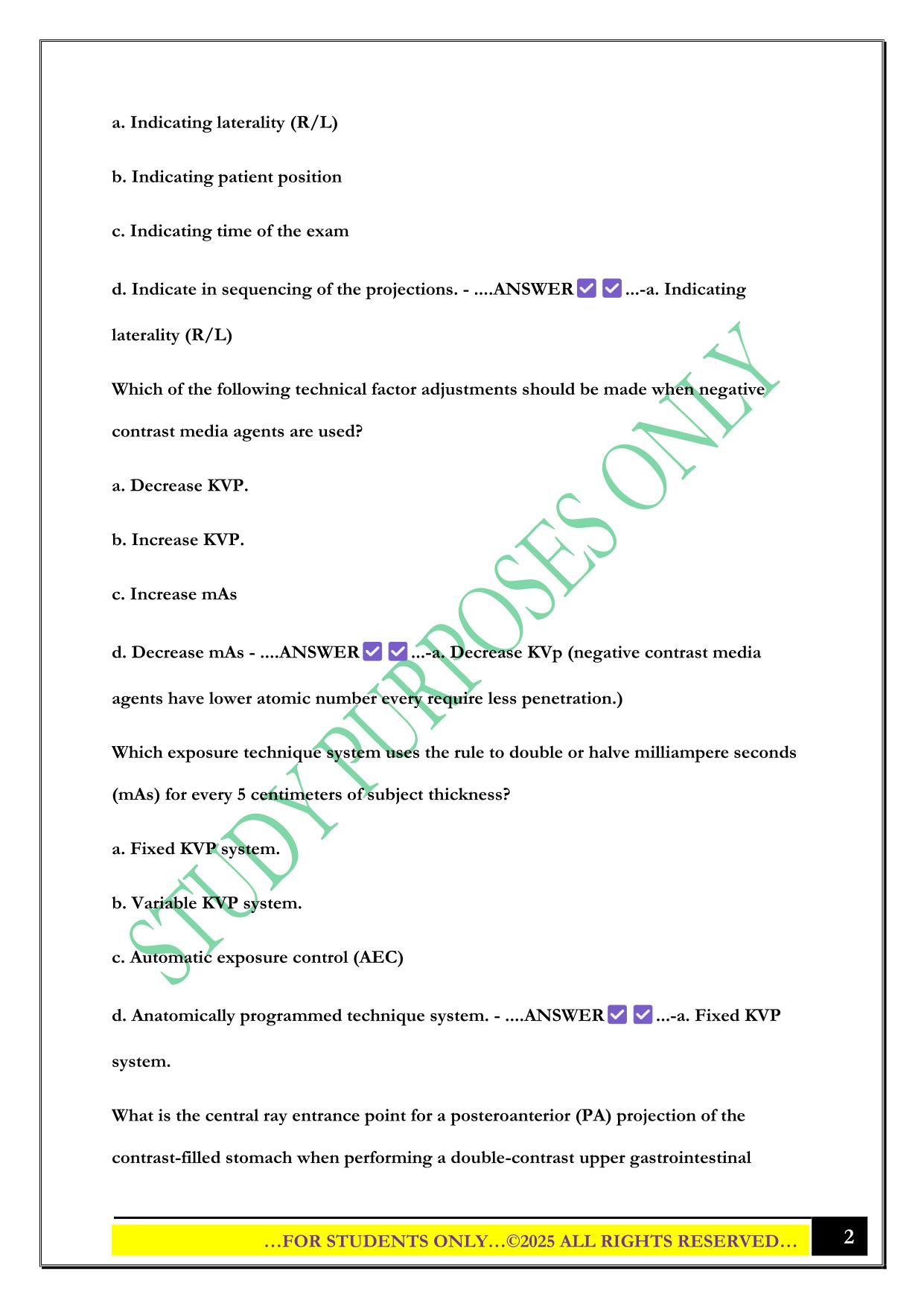 RTBC REVIEW EXAM 2025 QUESTIONS AND ANSWERS