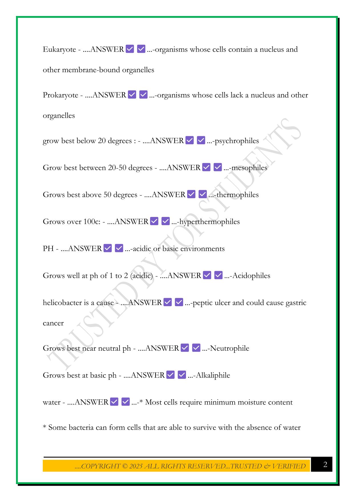 NATS 1670 EXAM 2025 QUESTIONS AND ANSWERS