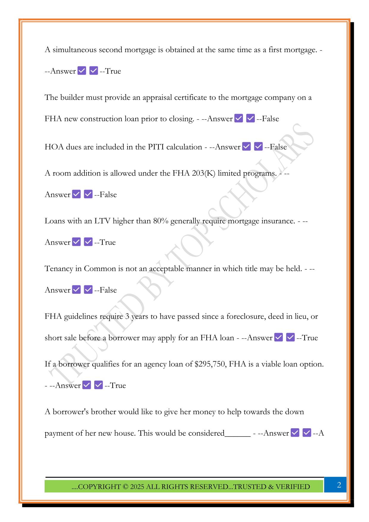 Xinnix Ground School Exam 2025 Questions and Answers