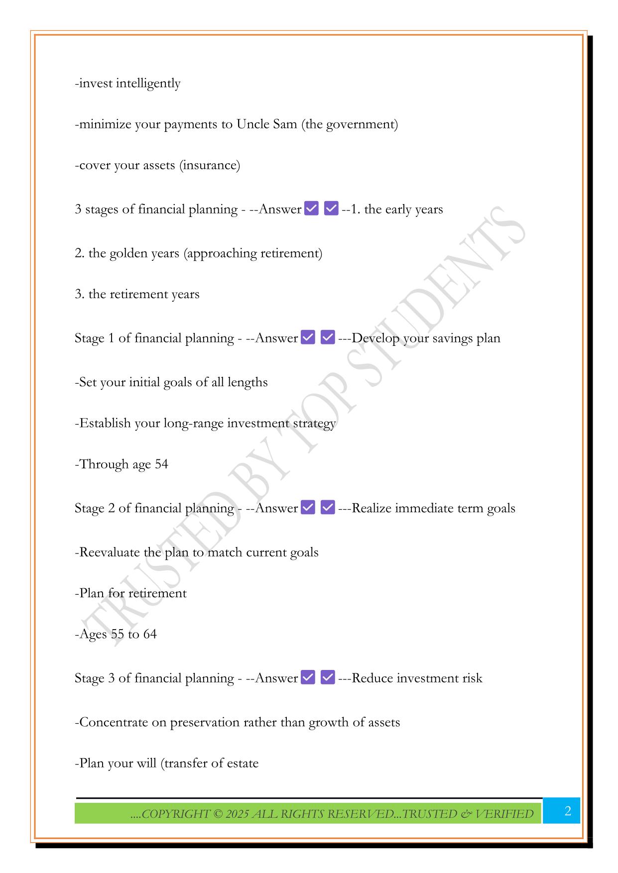 FHCE Exam 3 2025 Questions and Answers