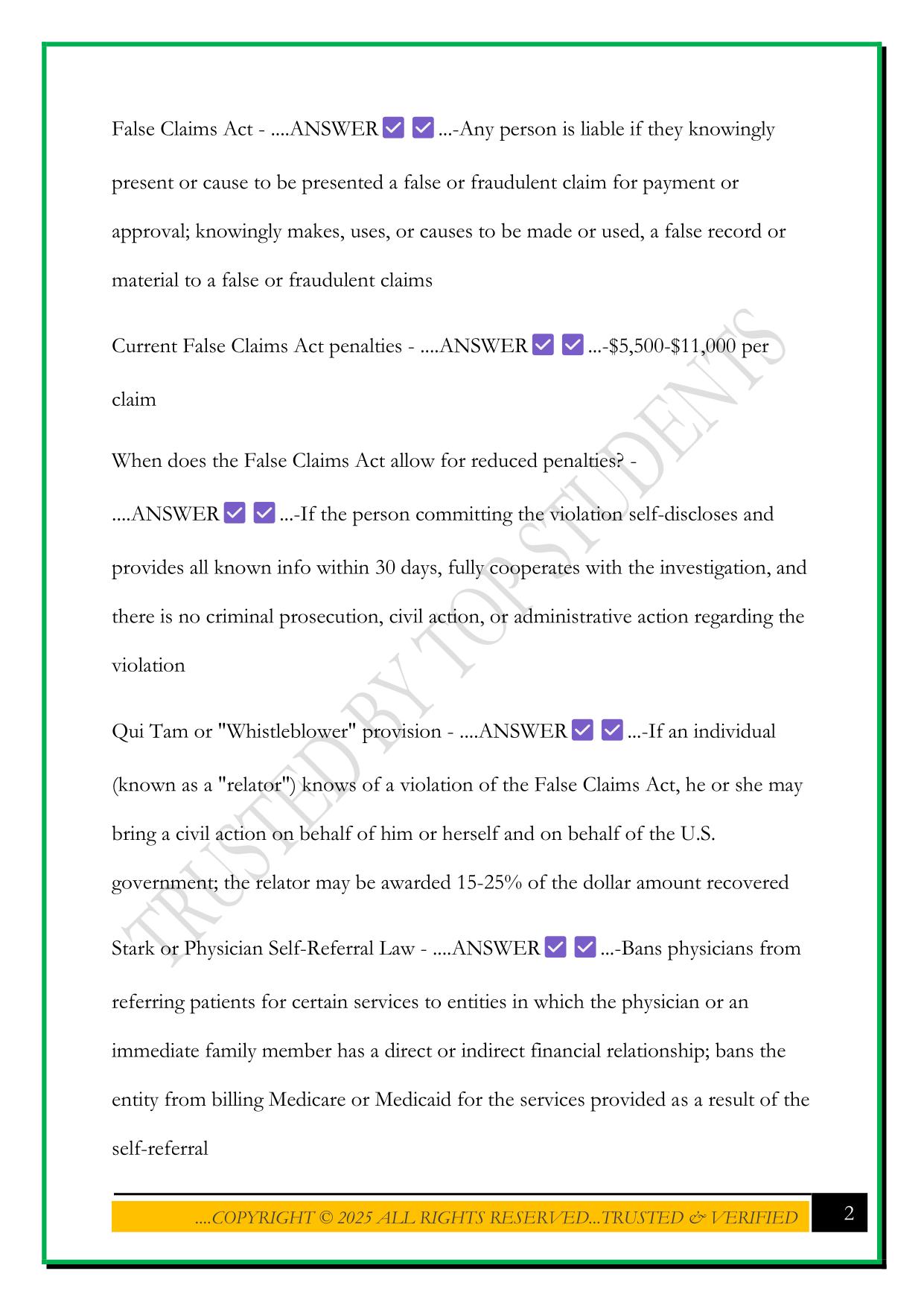 CPMA EXAM 2025 QUESTIONS AND ANSWERS