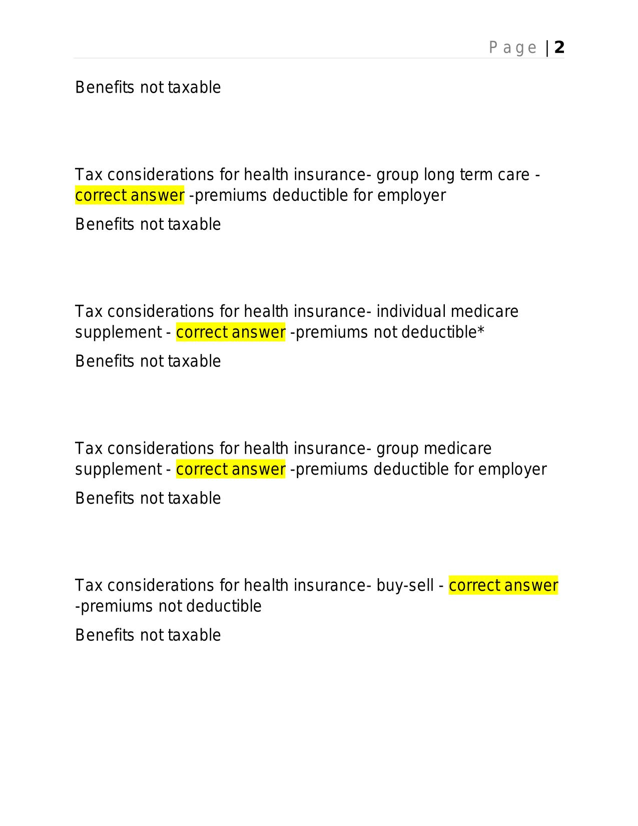 FLORIDA 2-40 HEALTH LICENSE EXAM BRAND NEW ACTUAL EXAM WITH ANSWERS.