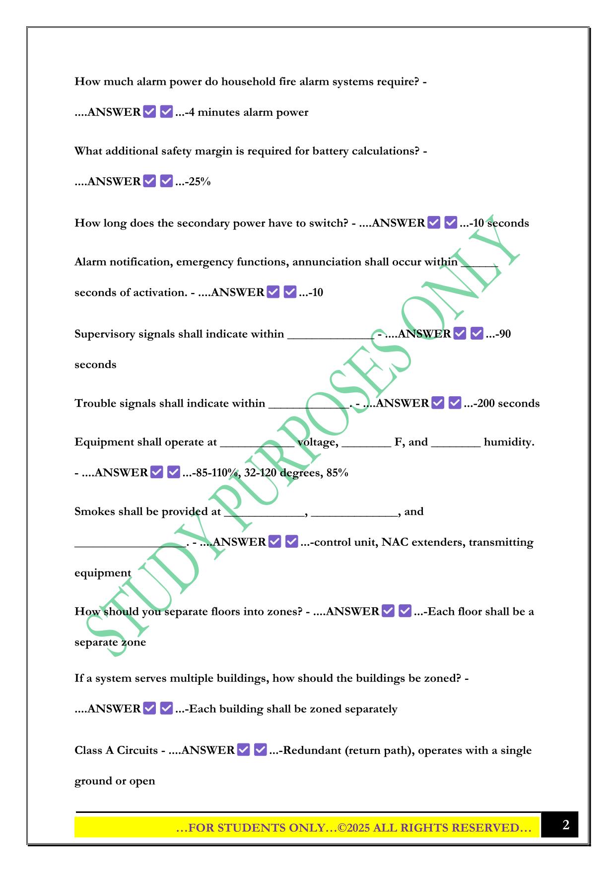 NICET 1 - Top 100 Exam 2025 Questions and Answers