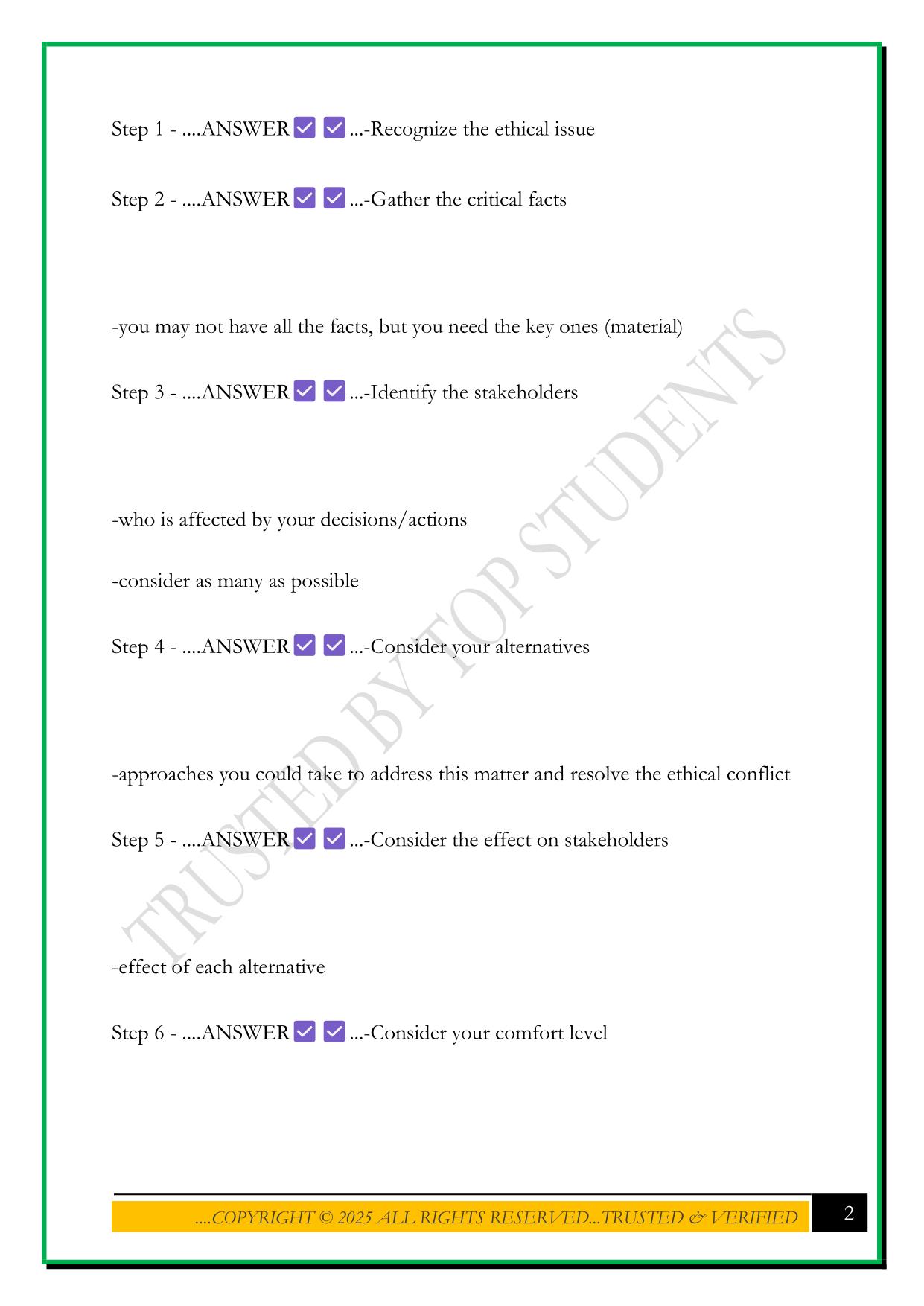 AICPA ETHICS EXAM 2025 QUESTIONS AND ANSWERS