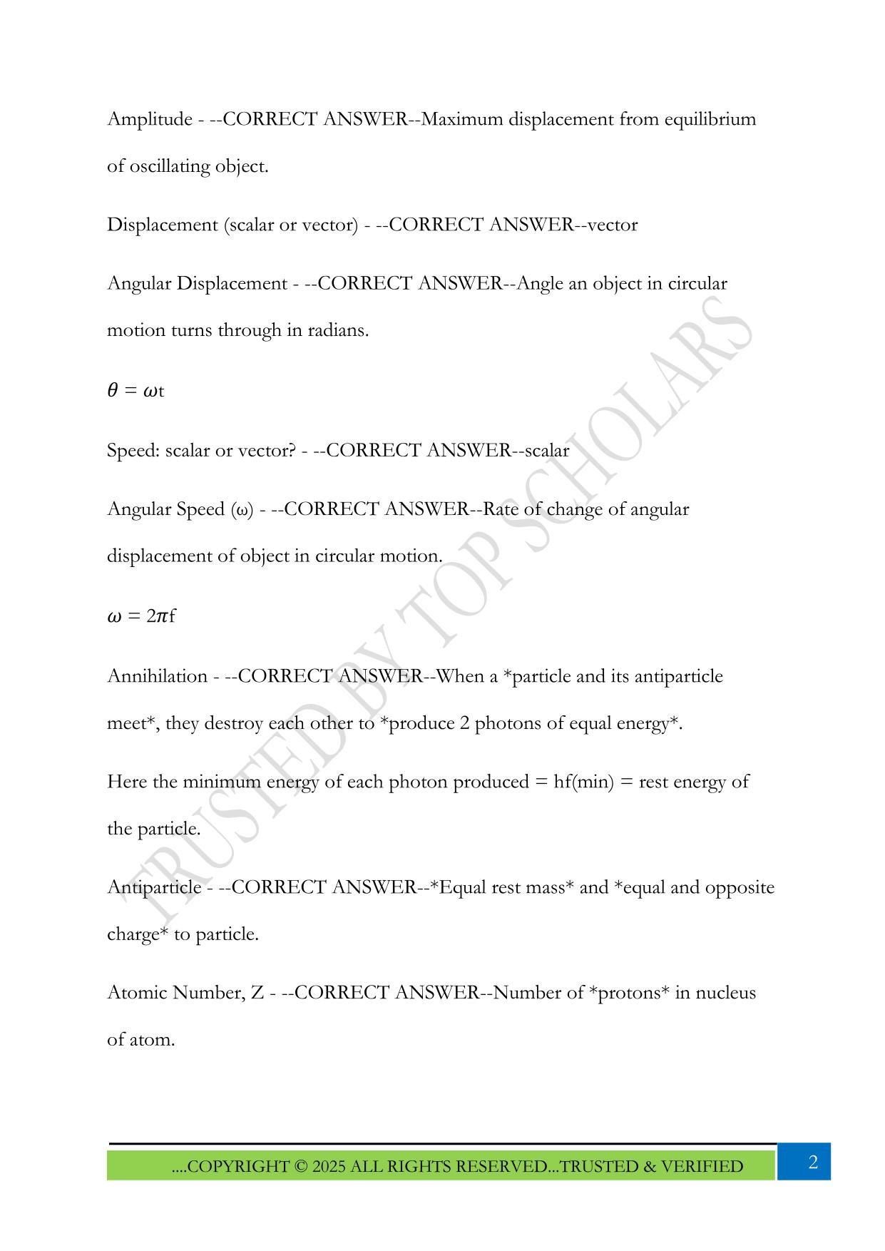 A Level Physics AQA Exam 2025 Questions and Answers