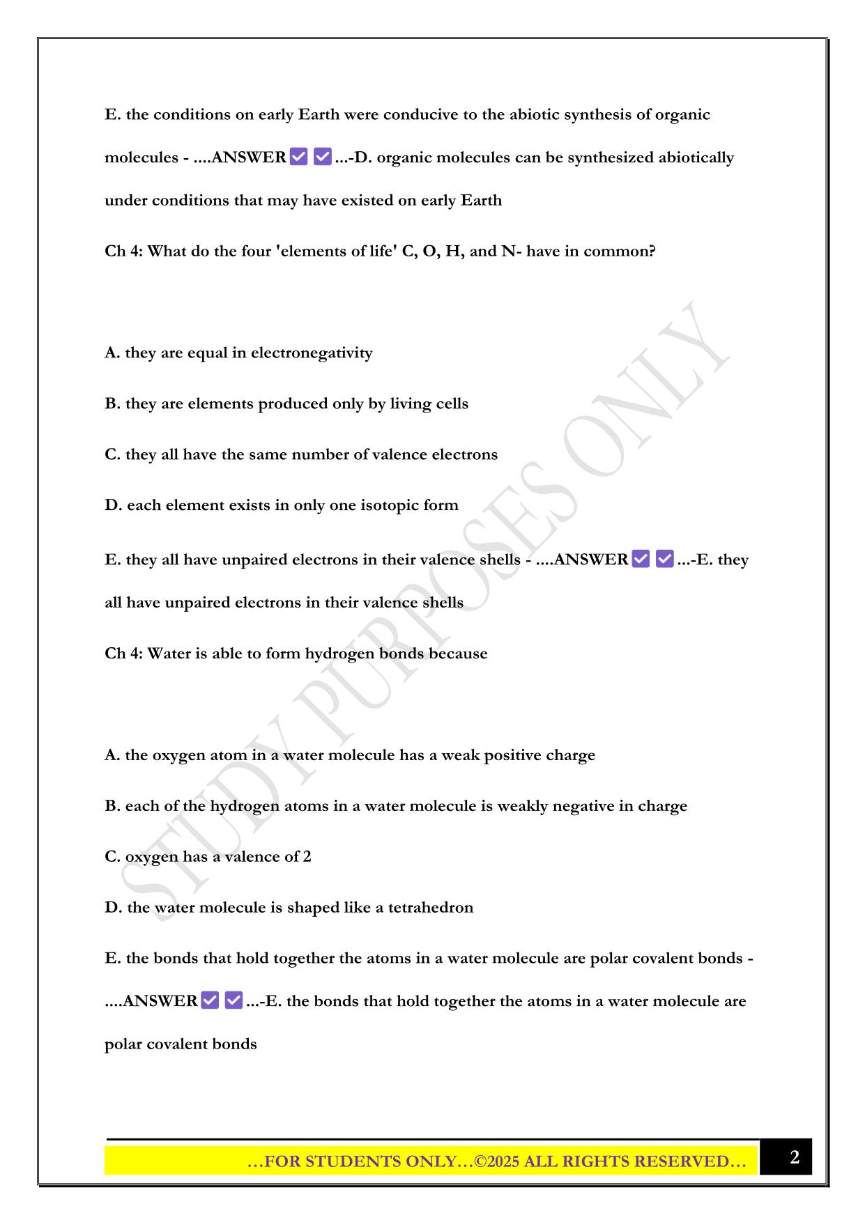 K101 IUPUI FINAL EXAM STUDY GUIDE 2025 QUESTIONS AND ANSWERS
