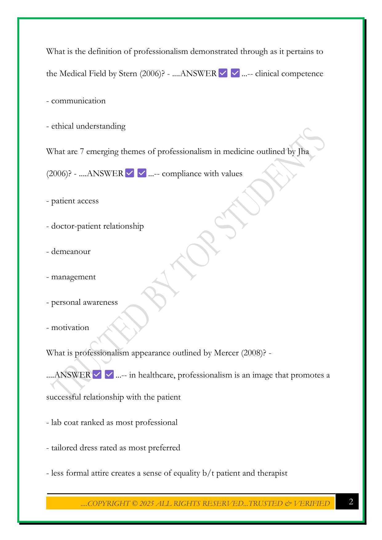 KNPE 400 TEST 1 2025 QUESTIONS AND ANSWERS
