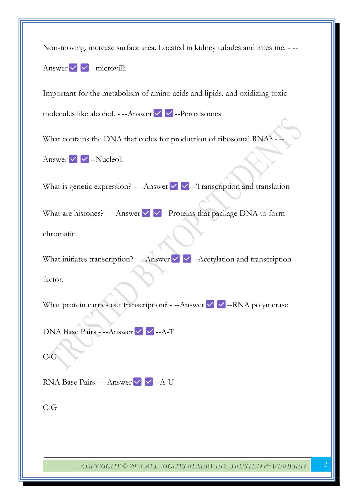 APHY 201 Exam 1 2025 Questions and Answers