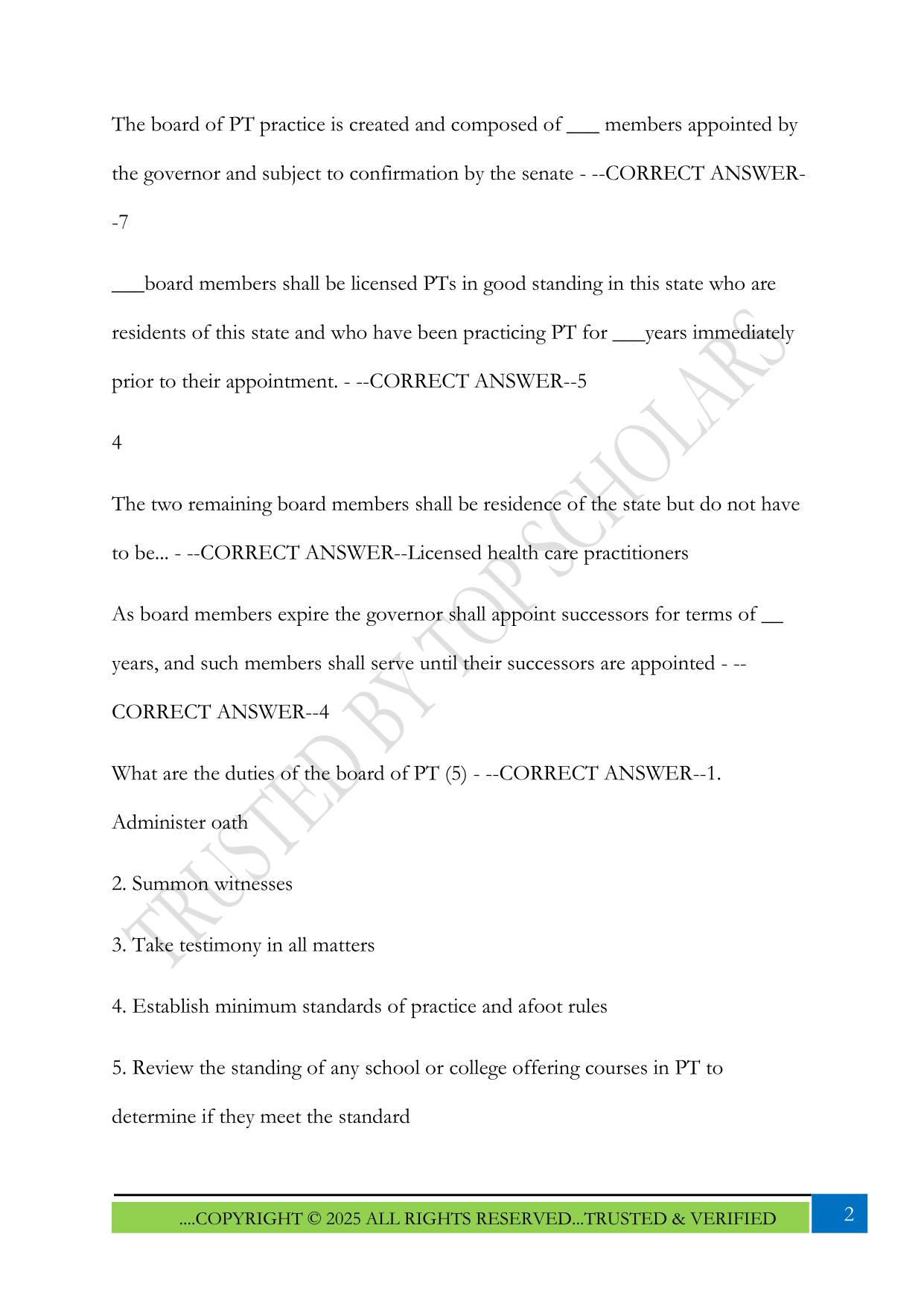 Florida laws and rules exam 2025 Questions and Answers