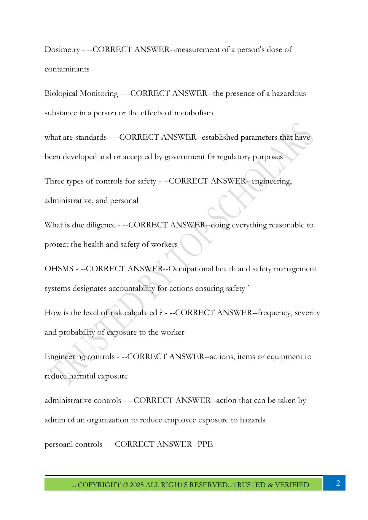 MLPAO study cards pt 1 Exam 2025 Questions and Answers