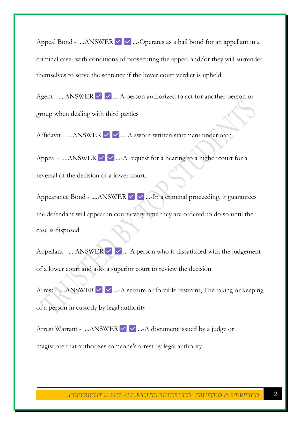 MS BAIL AGENT STUDY GUIDE 2025 QUESTIONS AND ANSWERS
