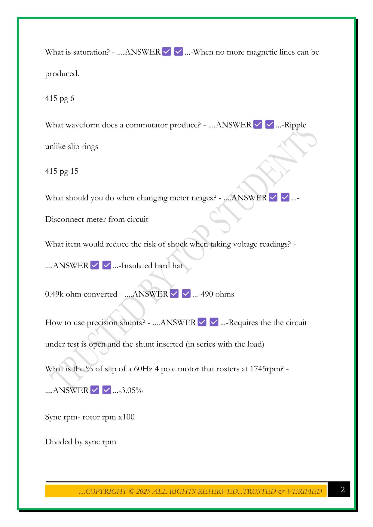 NEIEP 400 FINAL STUDY GUIDE 2025 QUESTIONS AND ANSWERS