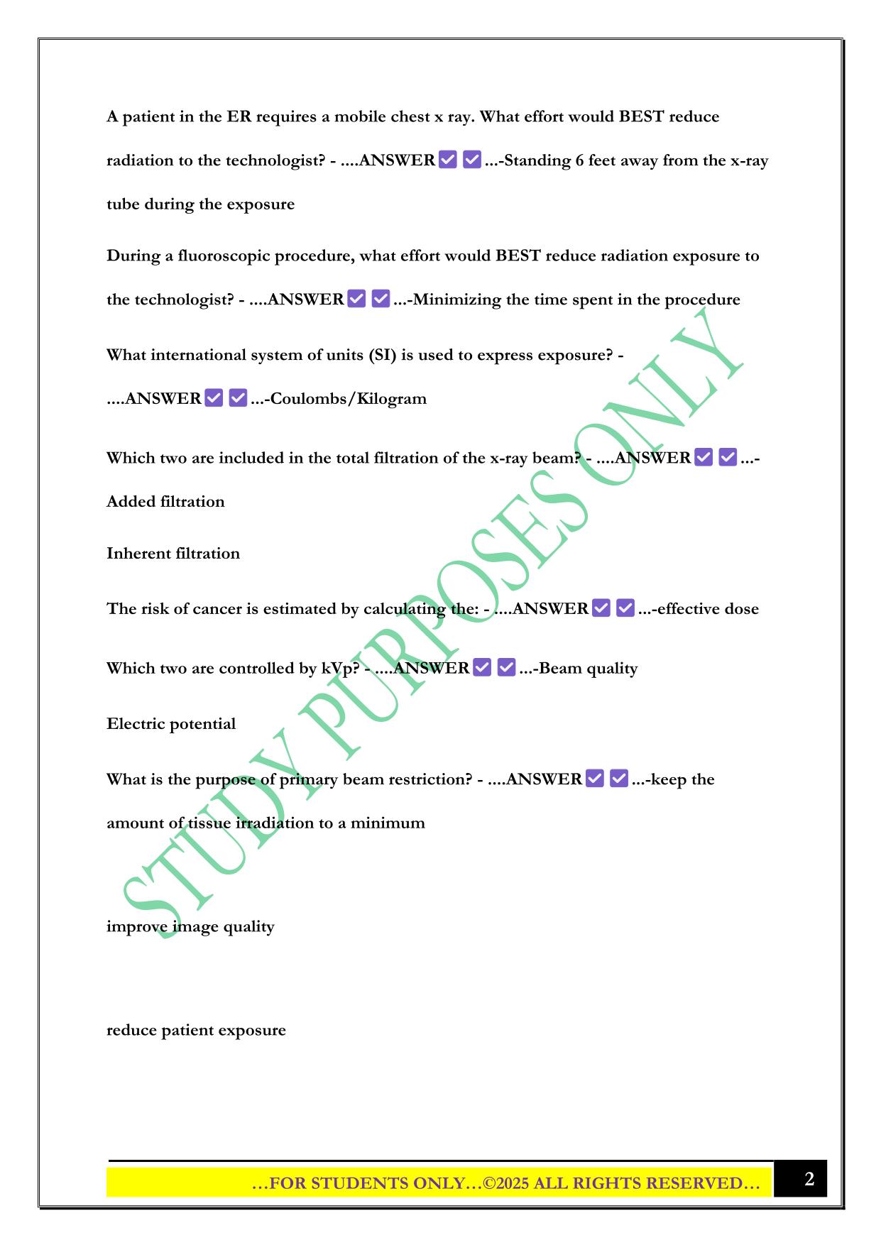RTBC Safety Exam 2025 Questions and Answers
