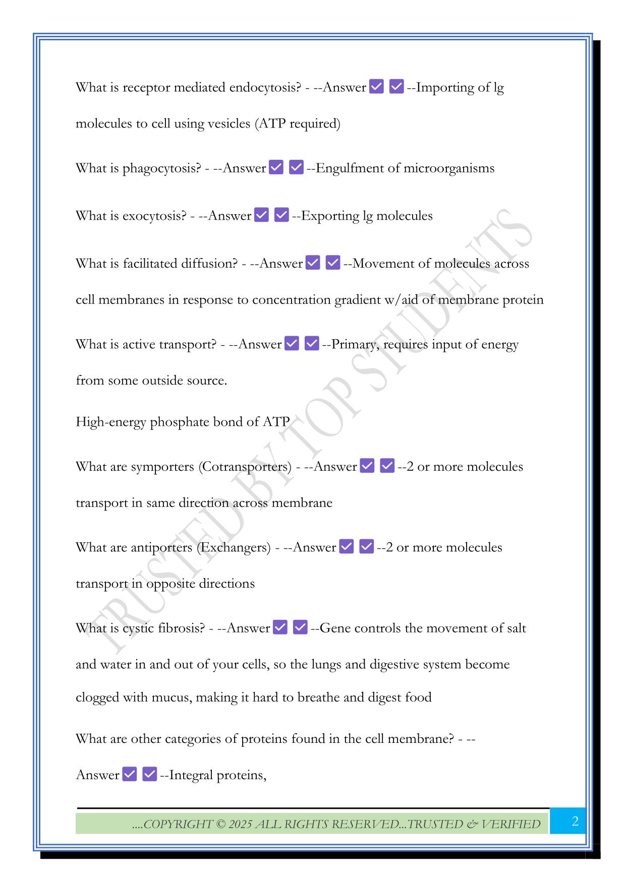 APHY 201 – Midterm Exam 2025 Questions and Answers