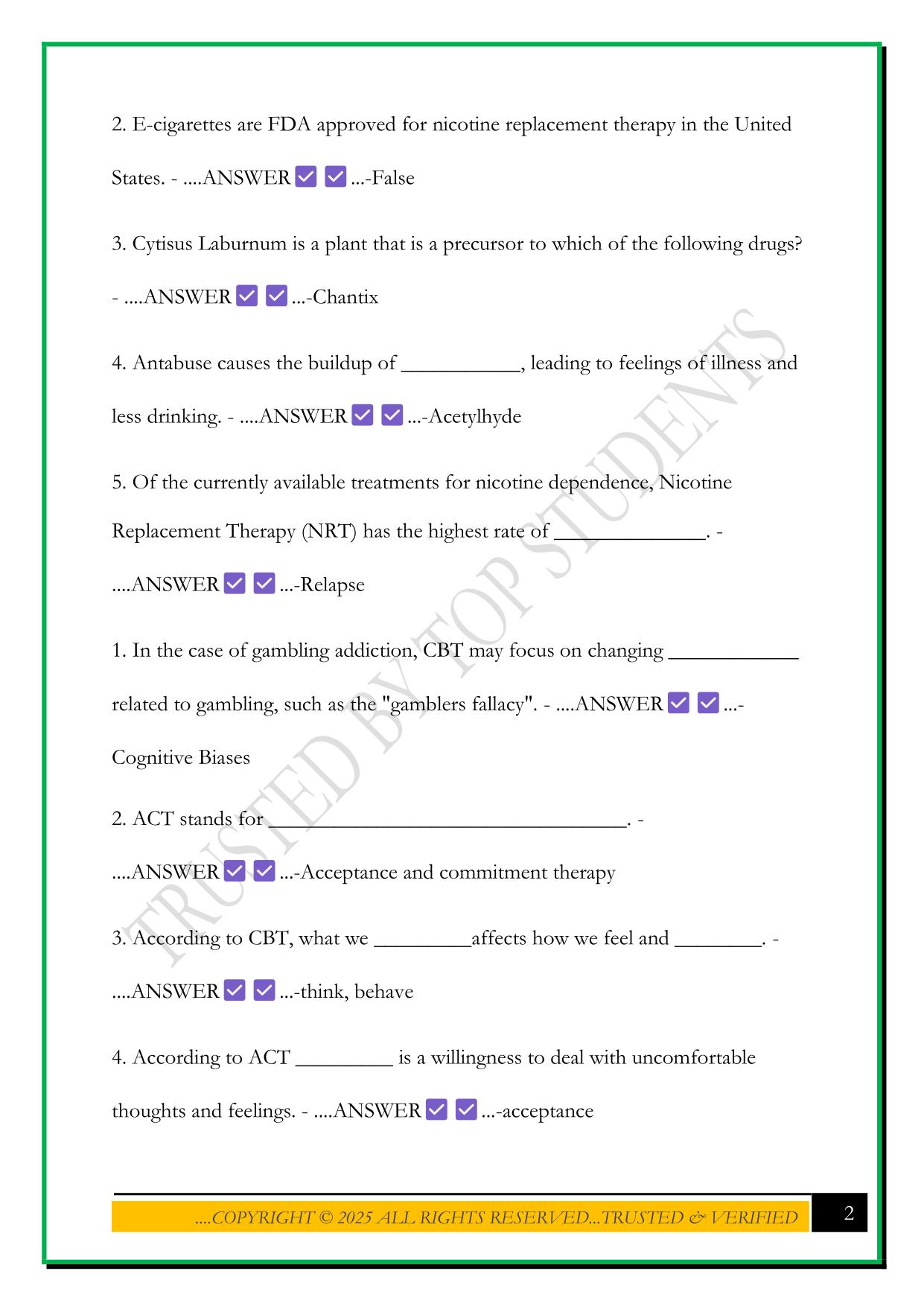 ABSC 360 FINAL EXAM 2025 QUESTIONS AND ANSWERS