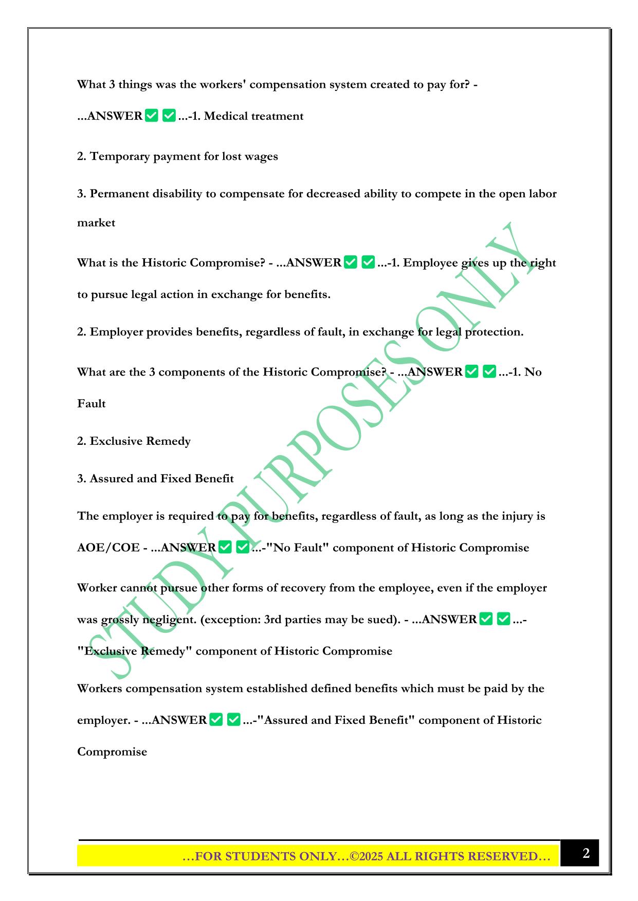 California QME Exam 2025 - Based on ICAC Course Material Questions and Answers