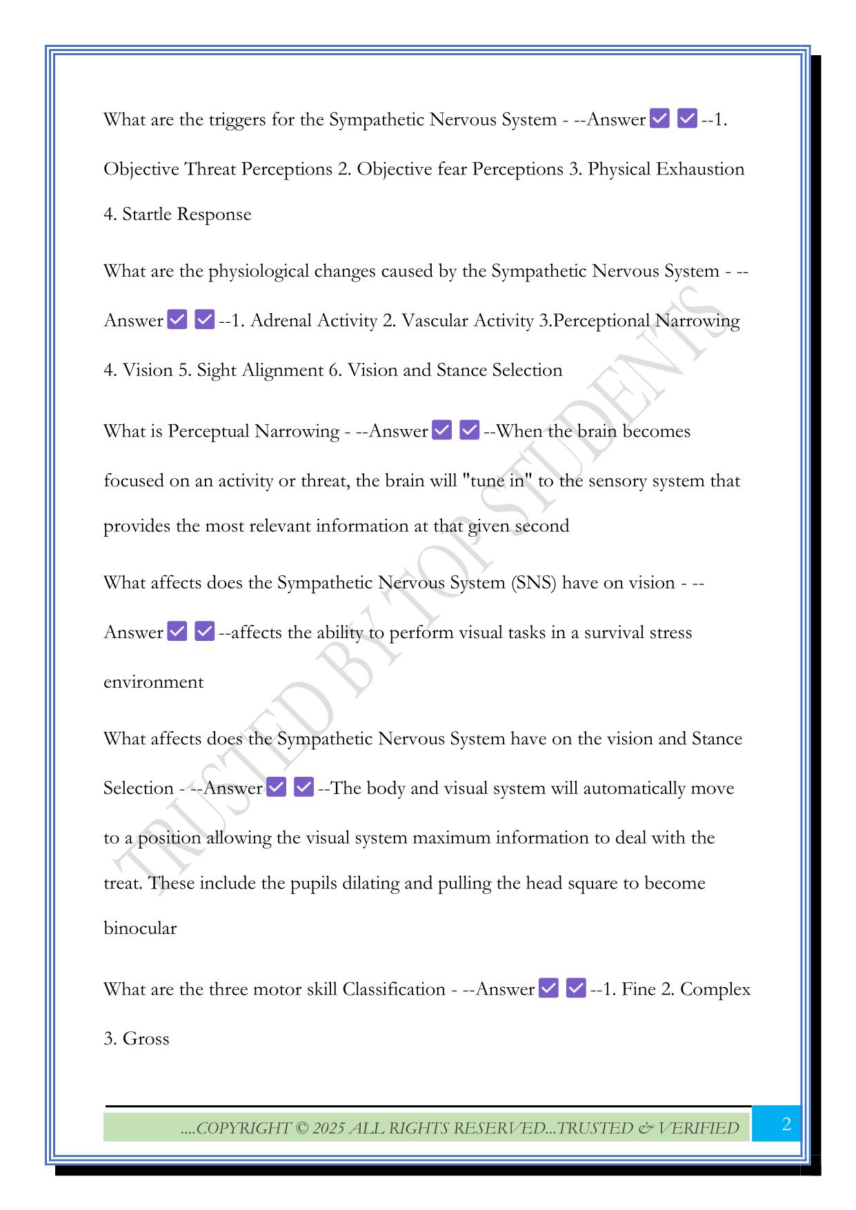 Threat Pattern Recognition Exam 2025 Questions and Answers
