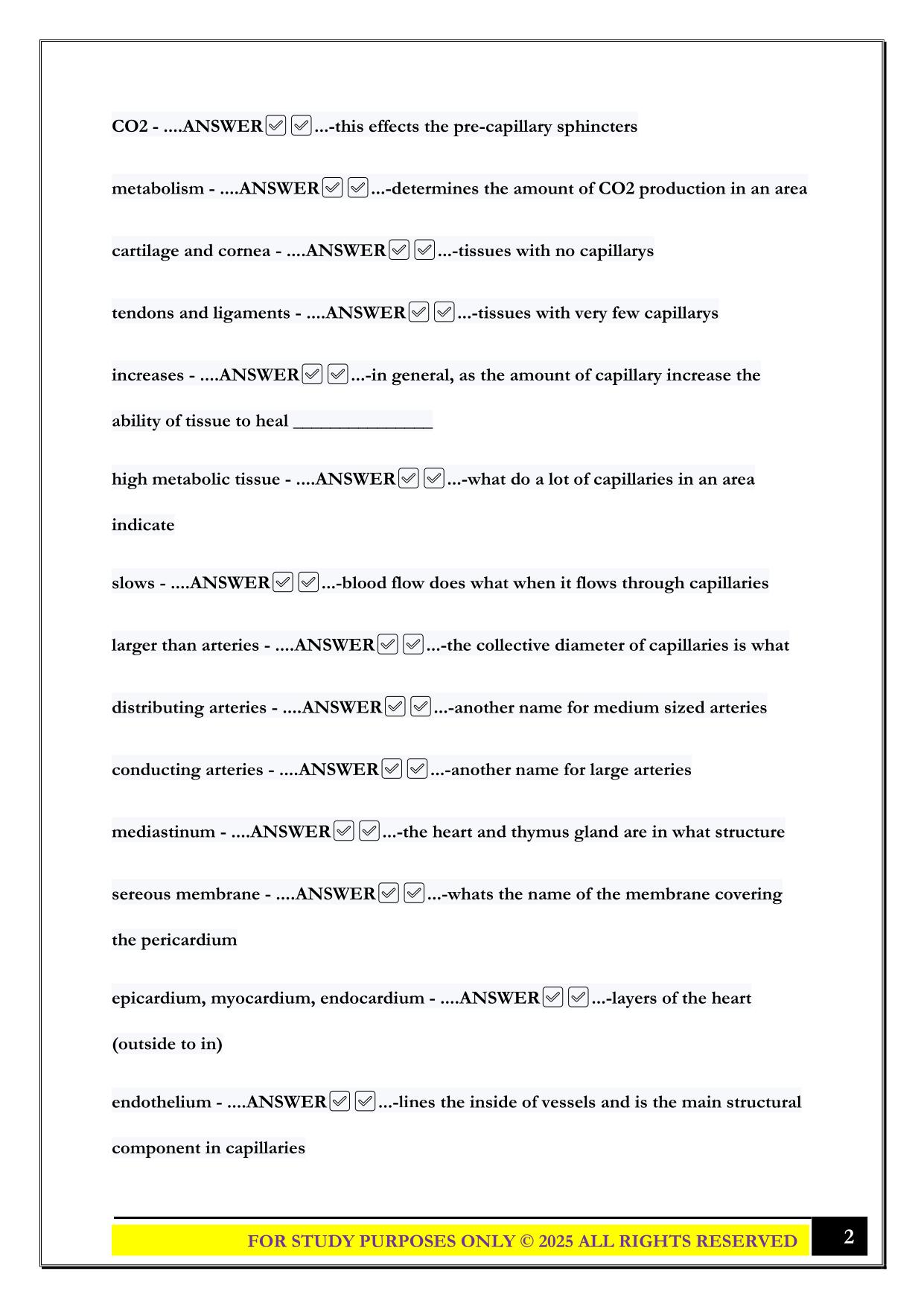 BIOL 322 exam 1 2025 Questions and Answers
