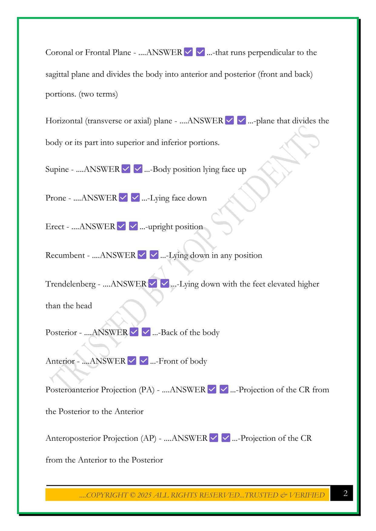 DMI 102 EXAM 1 2025 QUESTIONS AND ANSWERS