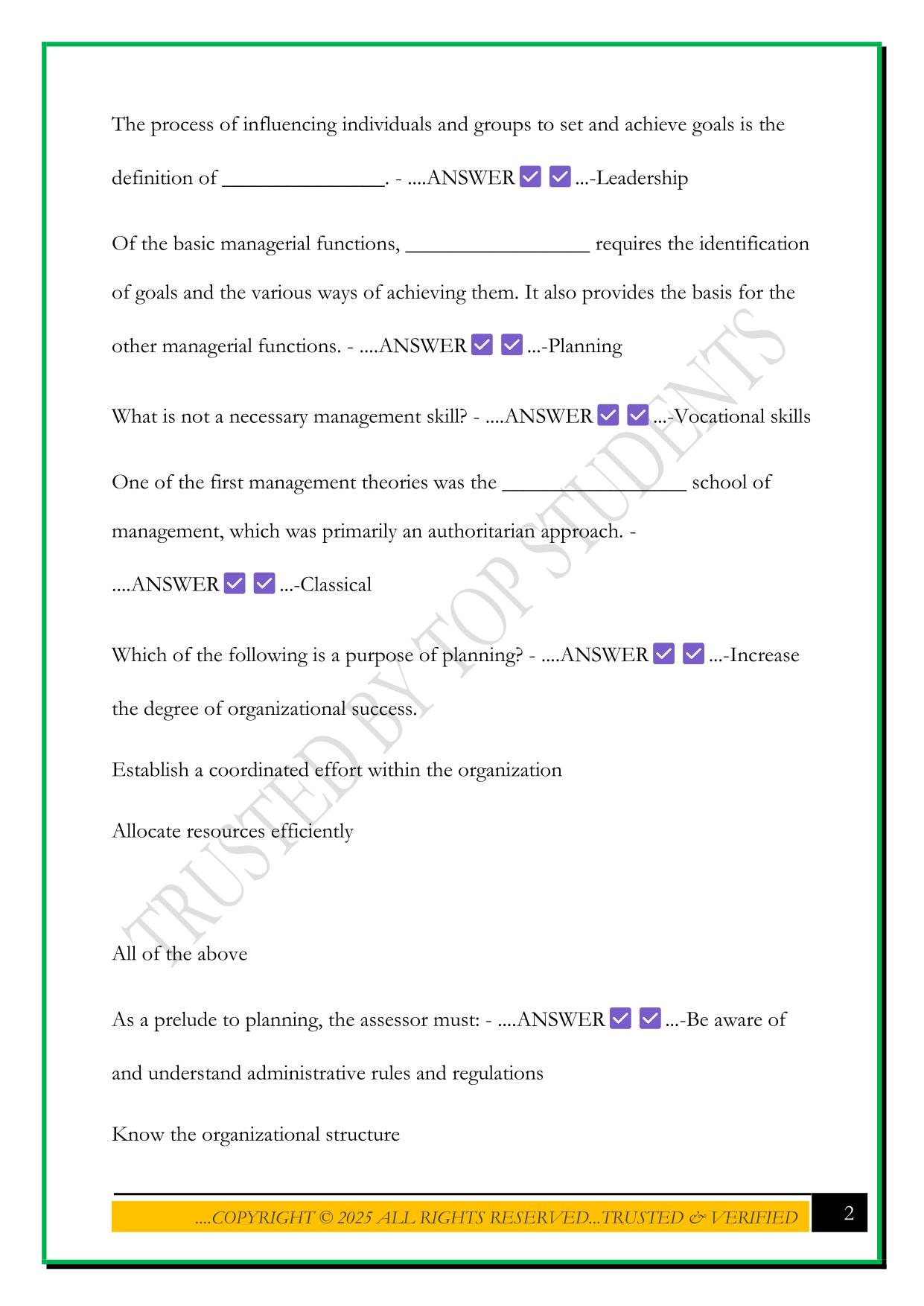 IAAO 400 QUIZZES 2025 QUESTIONS ADN ANSWERS