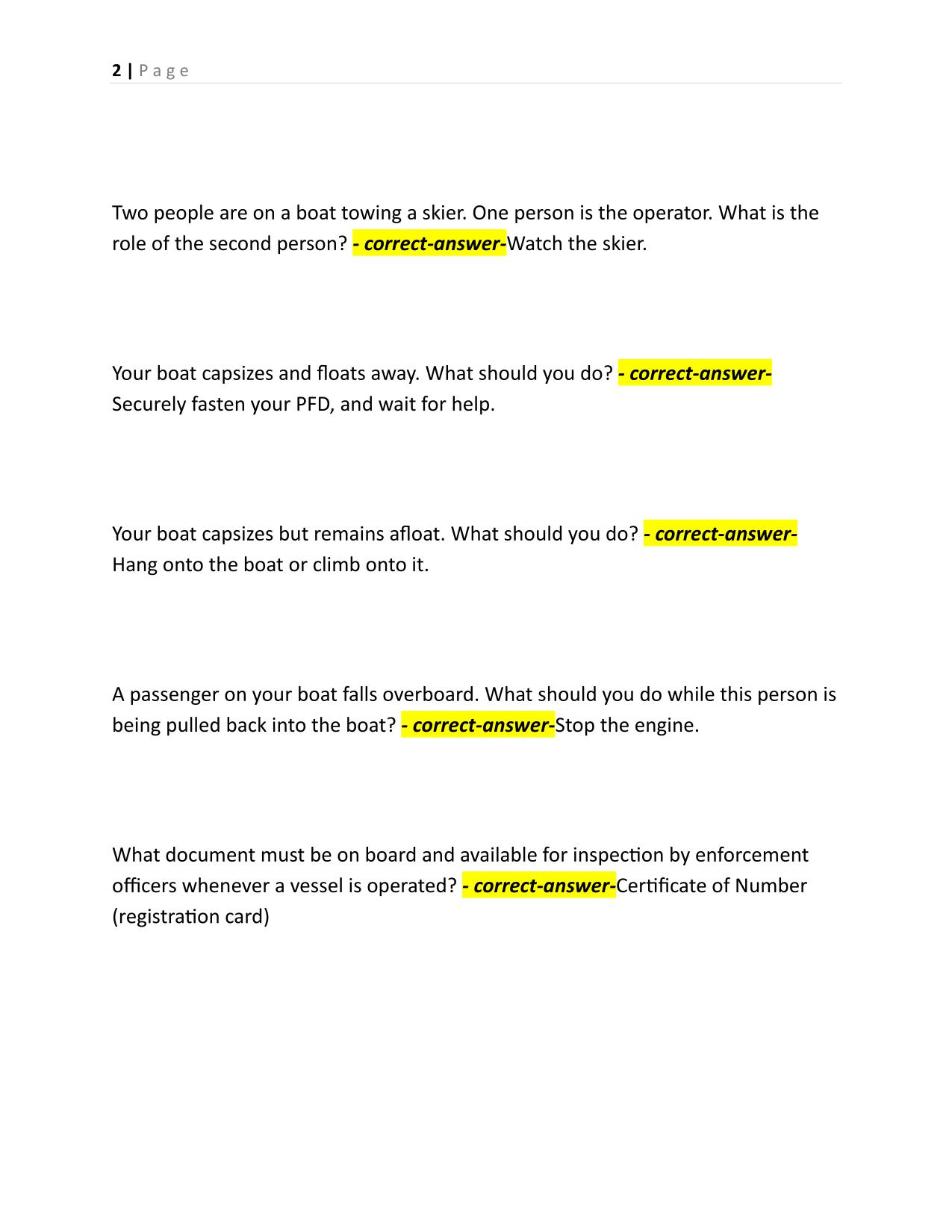 ILEARNTOBOAT FINAL EXAM 2025 LATEST EXAM QUESTIONS WITH VERIFIED ANSWERS