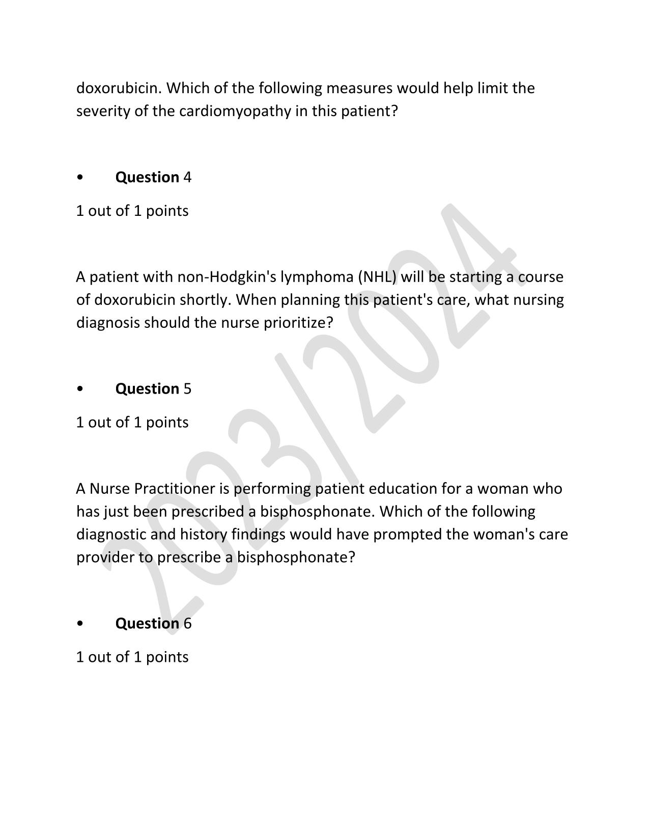 NURS-6521 Advanced Pharmacology Final Exam 2025 UPDATED RATED 100% HIGHGRADE PASS!!!!{100 QUESTIONS & ANSWER}