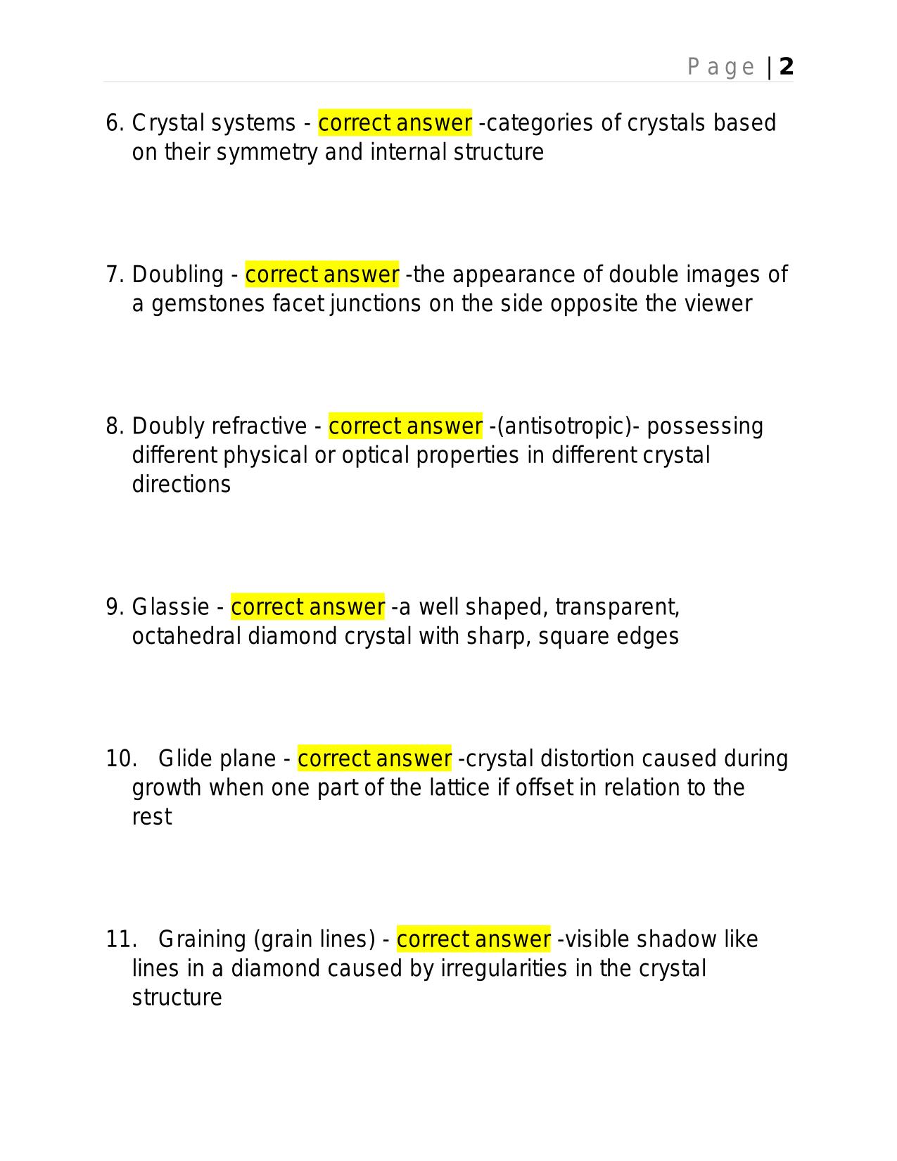 DIAMOND & DIAMOND GRADING EXAM 2025 BRAND NEW ACTUAL EXAM WITH ANSWERS.