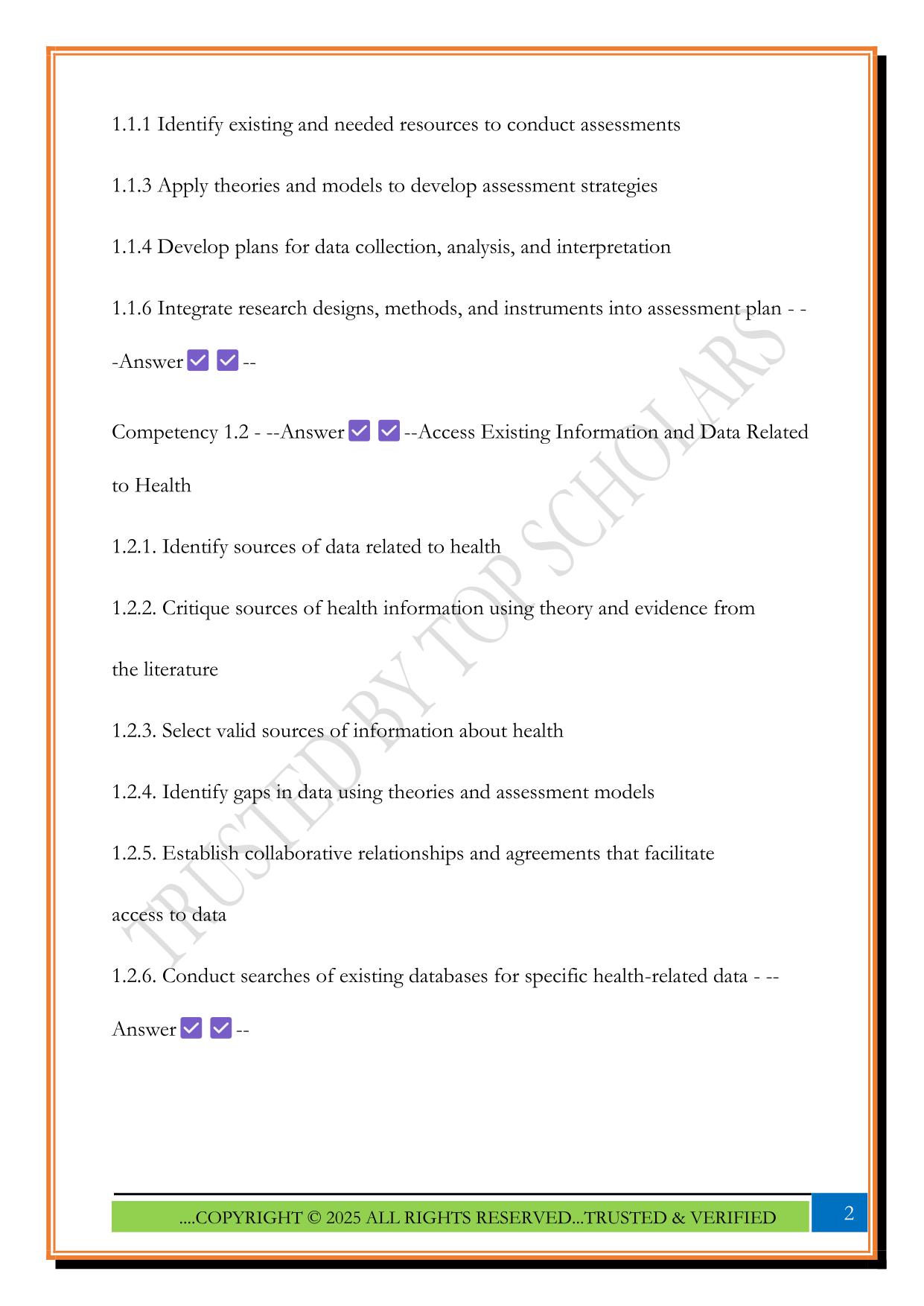 CHES EXAM 2025 QUESTIONS AND ANSWERS
