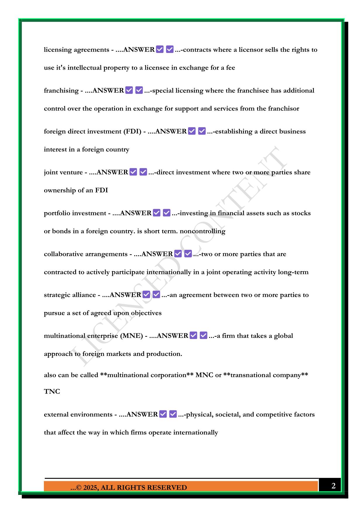 GEB6366 MIDTERM EXAM 2025 QUESTIONS AND ANSWERS