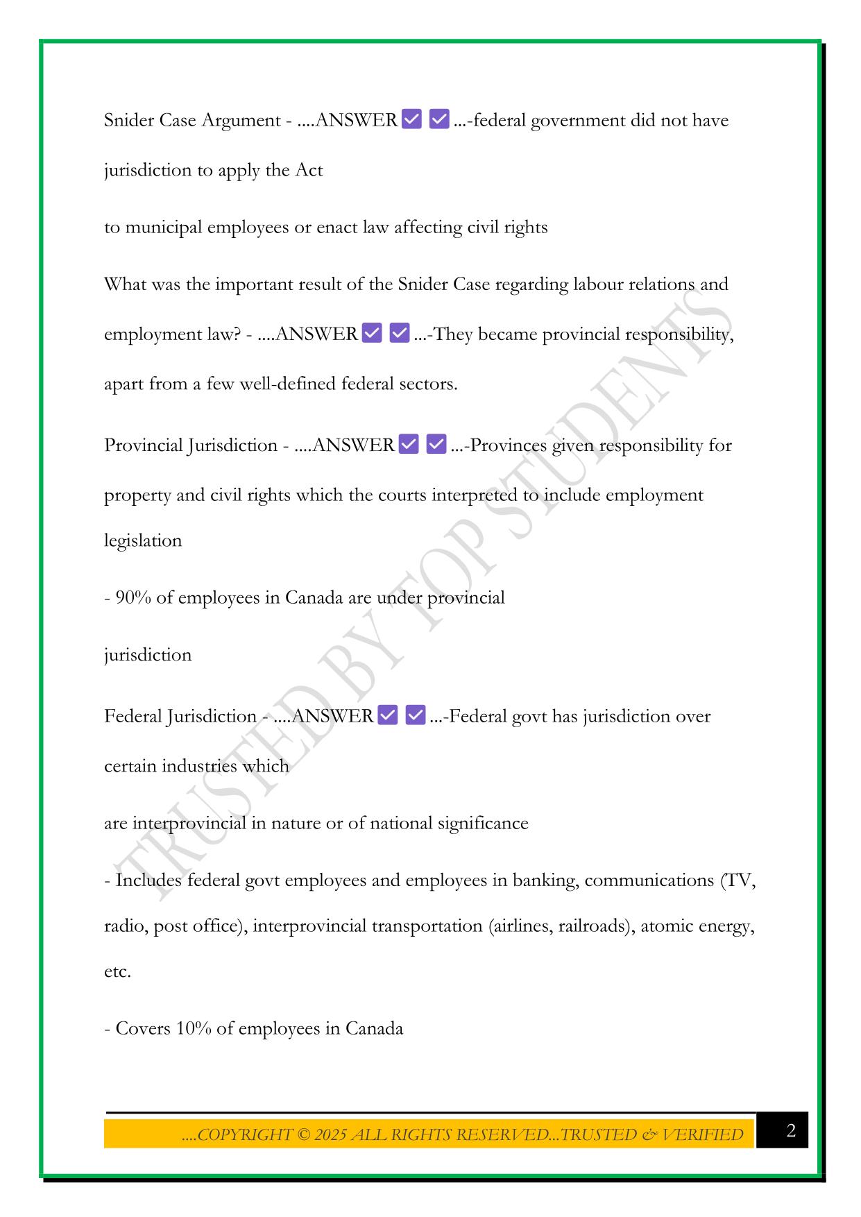 IRE244 LEGAL (COMPREHENSIVE) EXAM 2025 QUESTIONS AND ANSWERS